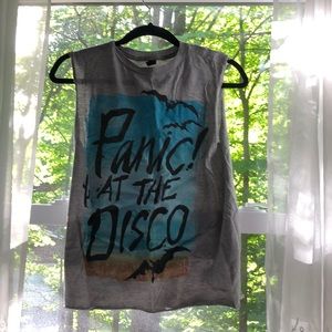 Panic at the disco muscle tee